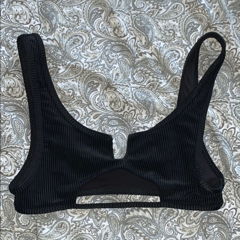 Frankies Bikinis Black Top